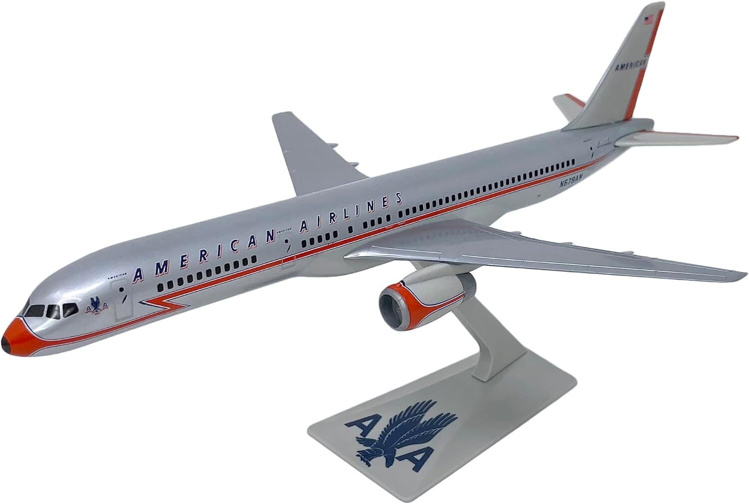 Flight Miniatures American Airlines Boeing 757-200 Anv Desk 1/200 Model Airplane