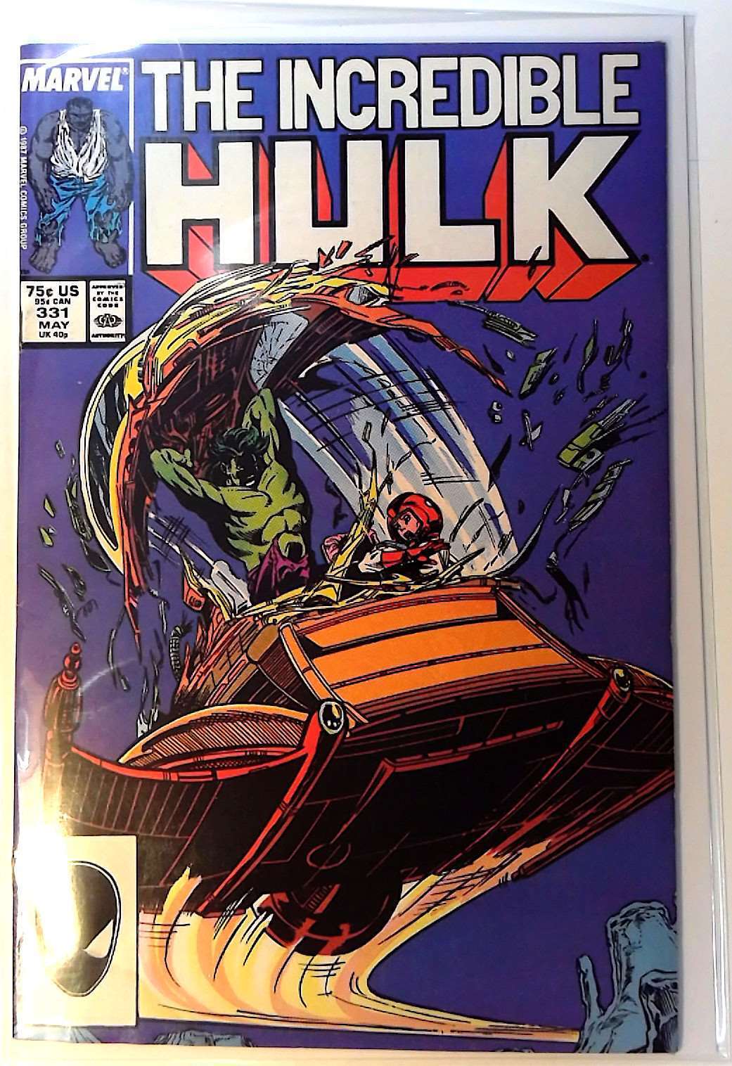 The Incredible Hulk #331 Marvel (1987) VF/NM 1st Series 1st Print Comic Book