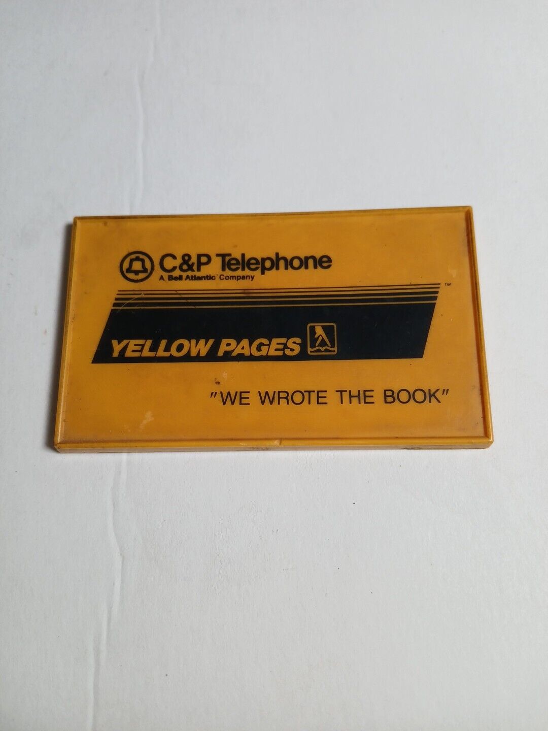 VINTAGE BELL ATLANTIC C&P TELEPHONE ADVERTISING YELLOW PAGES MAGNET