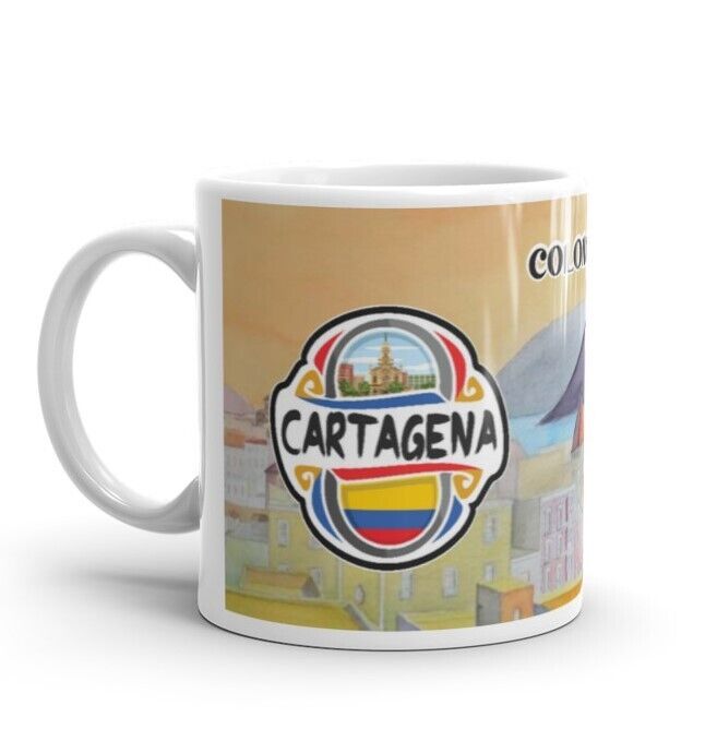 Colombia Coffee Mug | Cartagena Colombia | Colombian Coffee Mug
