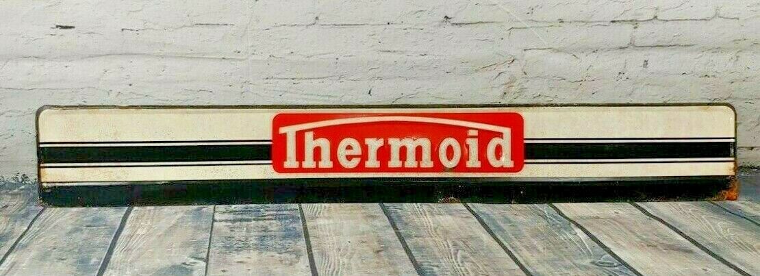 Vintage Thermoid Automotive Metal Sign 35 3/4 X 5 1/8\