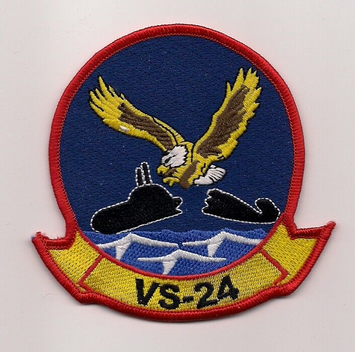 USN VS-24 SCOUTS patch S-3 VIKING SQUADRON