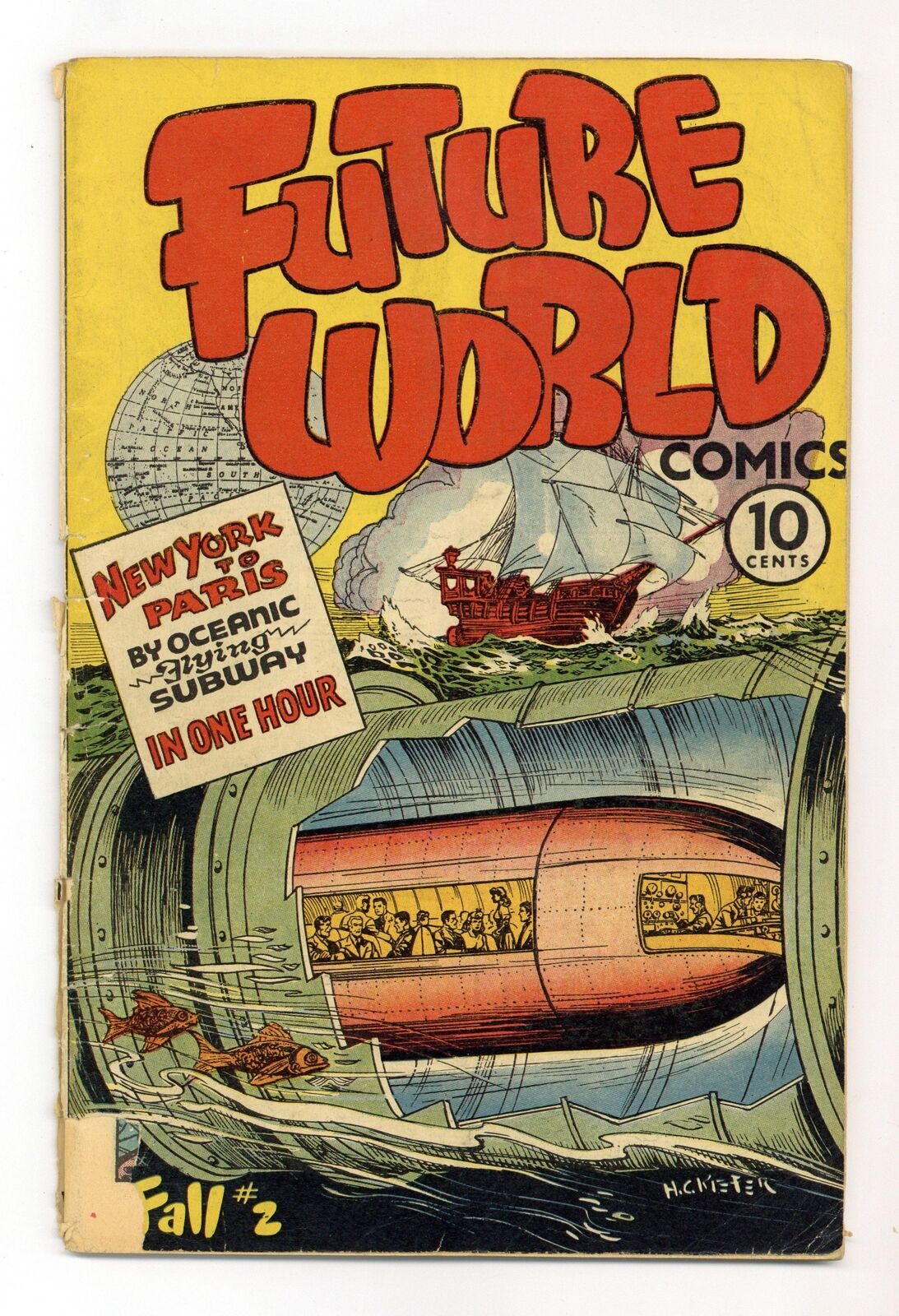 Future World Comics #2 GD- 1.8 1946