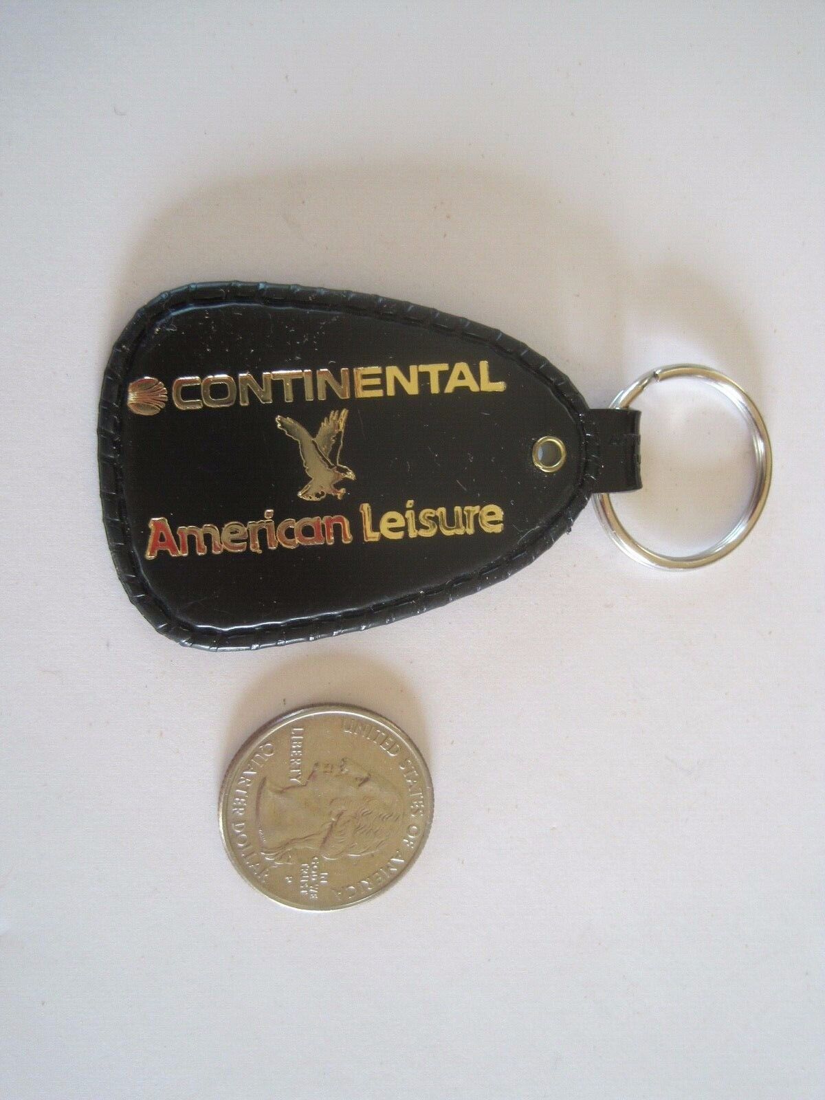 Continental Airlines American Leisure Mexico Keychain