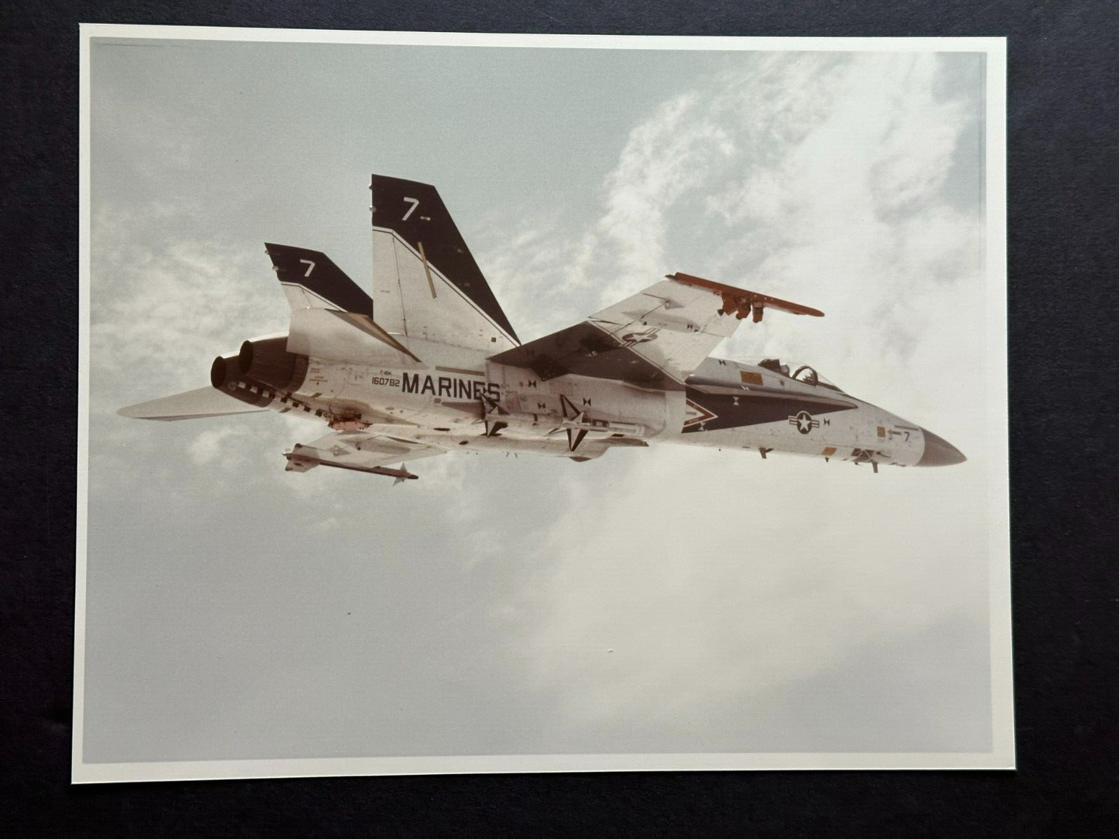 1980 MCDONNELL DOUGLAS PRODUCED F-18 HORNET #7 PROTOTYPE