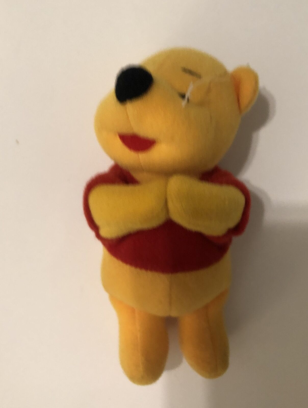 Vintage Disney Winnie The Pooh  5” Magnetic Hands Cling Plush