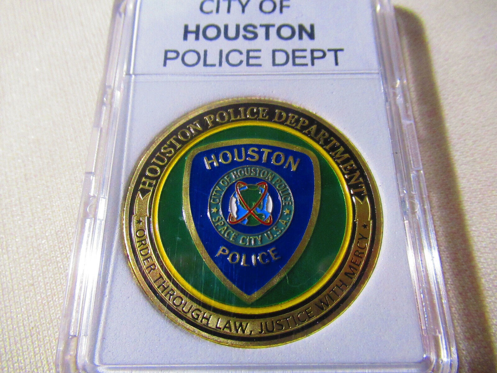 CITY OF HOUSTON Police Dept. Challenge Coin