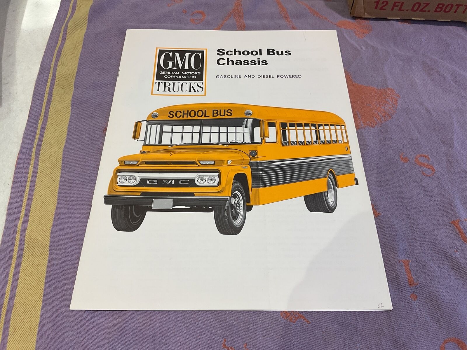 1966 GMC School Bus Chassis Sales brochure