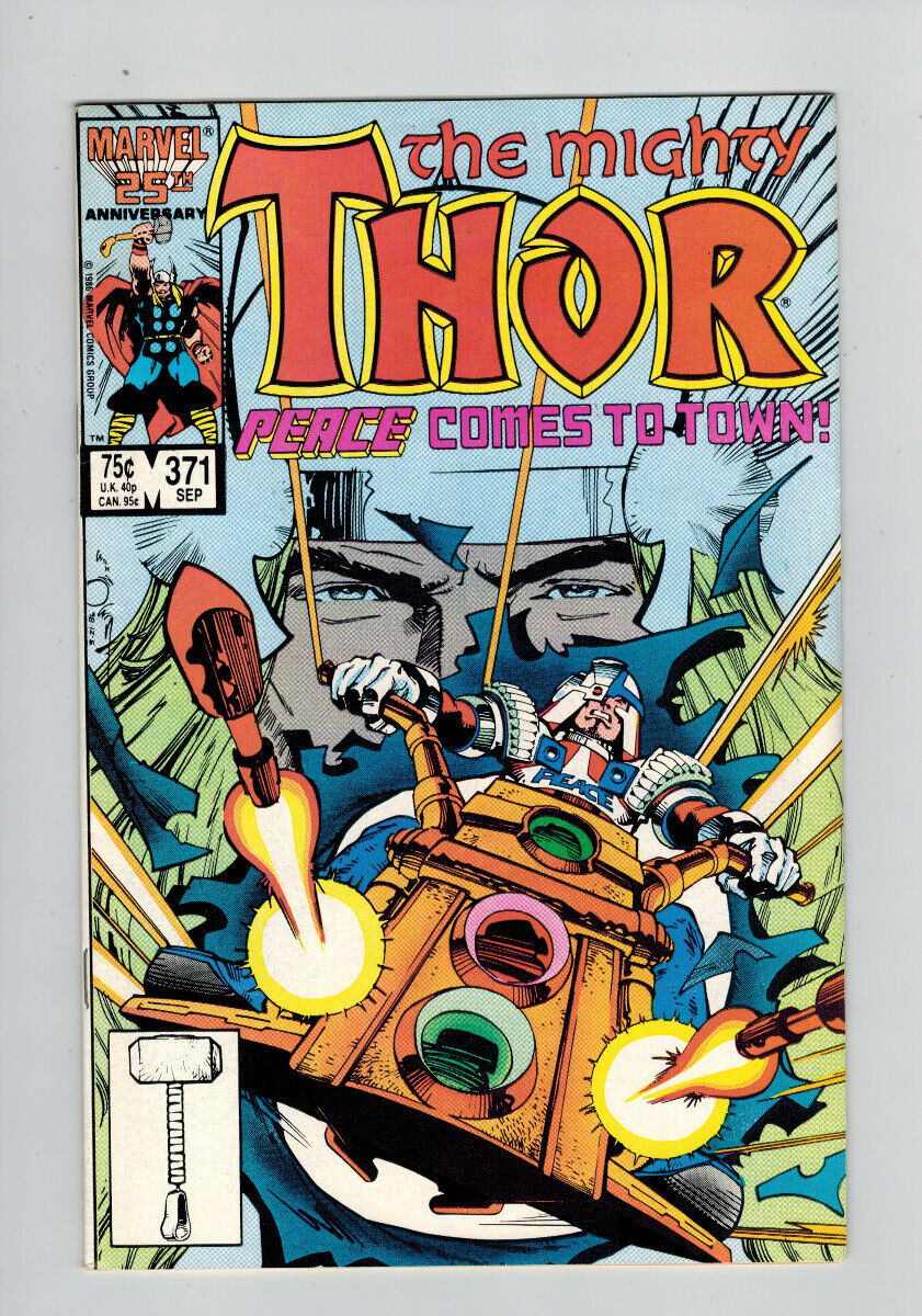 Thor (1962) # 371 (7.5-VF-) (1993206) 1st Justice Peace, 1st TVA (Time Varian...