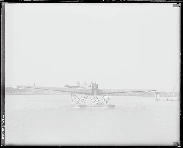 Fokker\'s Airplane in Flight 1922 OLD PHOTO