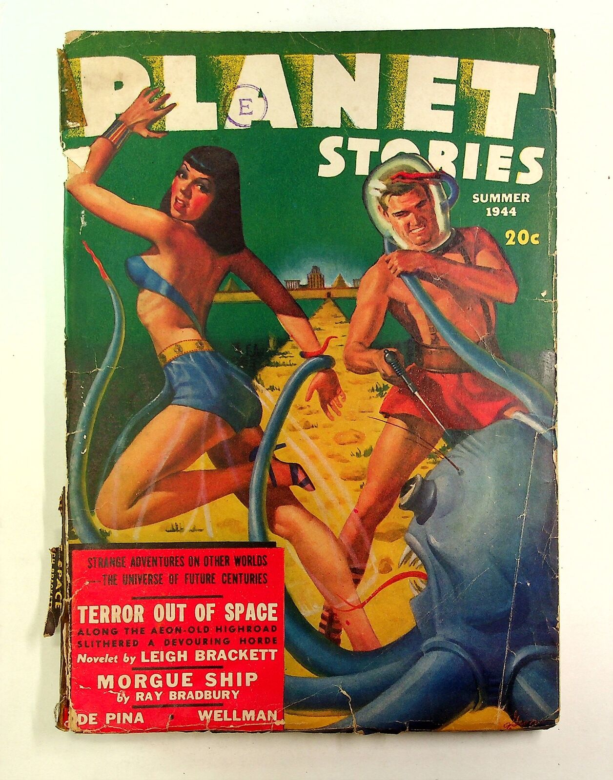 Planet Stories Pulp Jun 1944 Vol. 2 #7 FR/GD 1.5