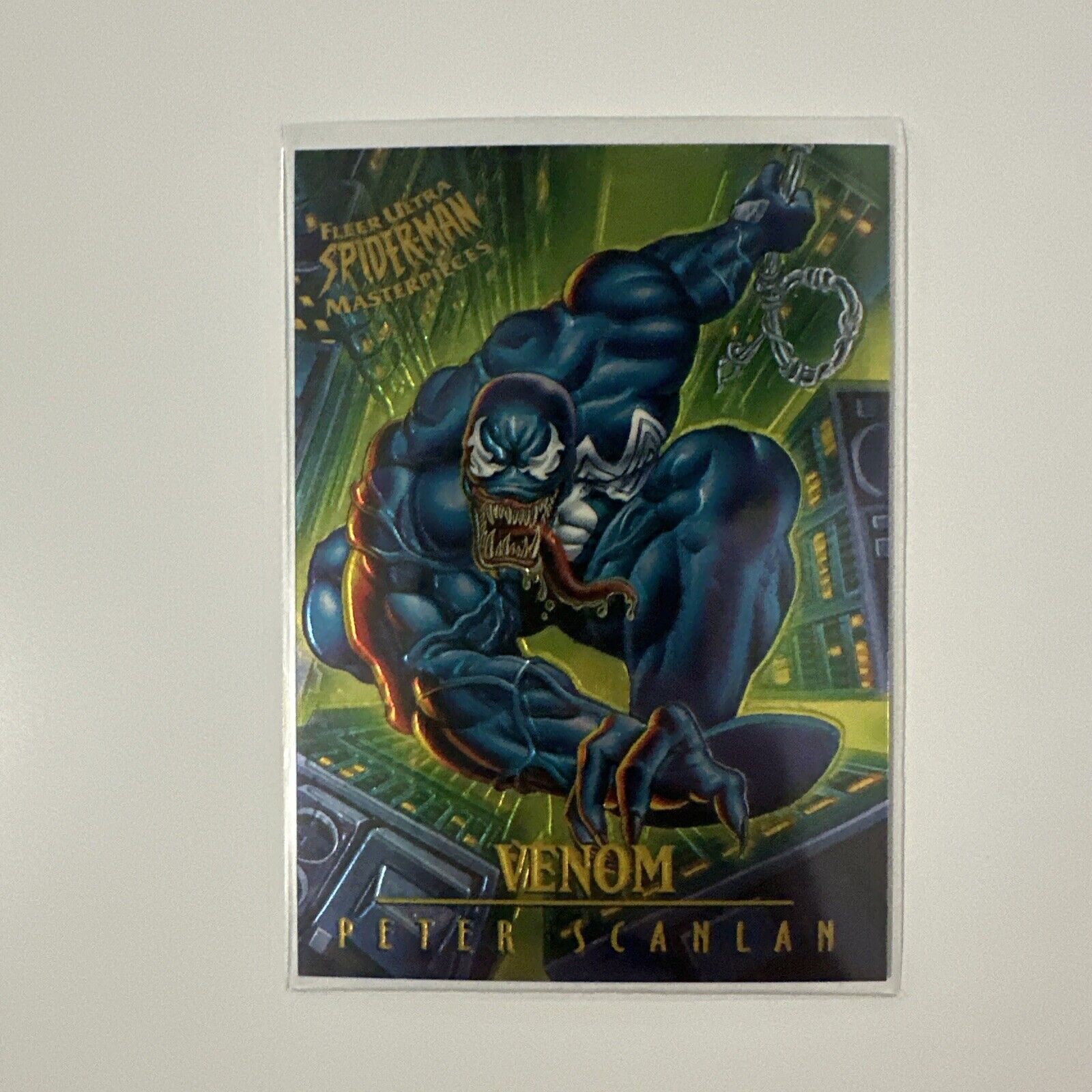 1995 Ultra Spider-Man Masterpieces #9 Venom PSA 10 💎 🔥RARE🔥