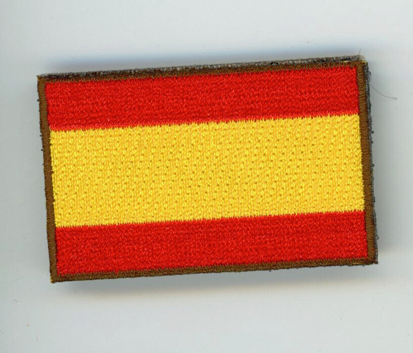PATCH SPAIN AIR FORCE FLAG SMALL 5,5 CMS 2\