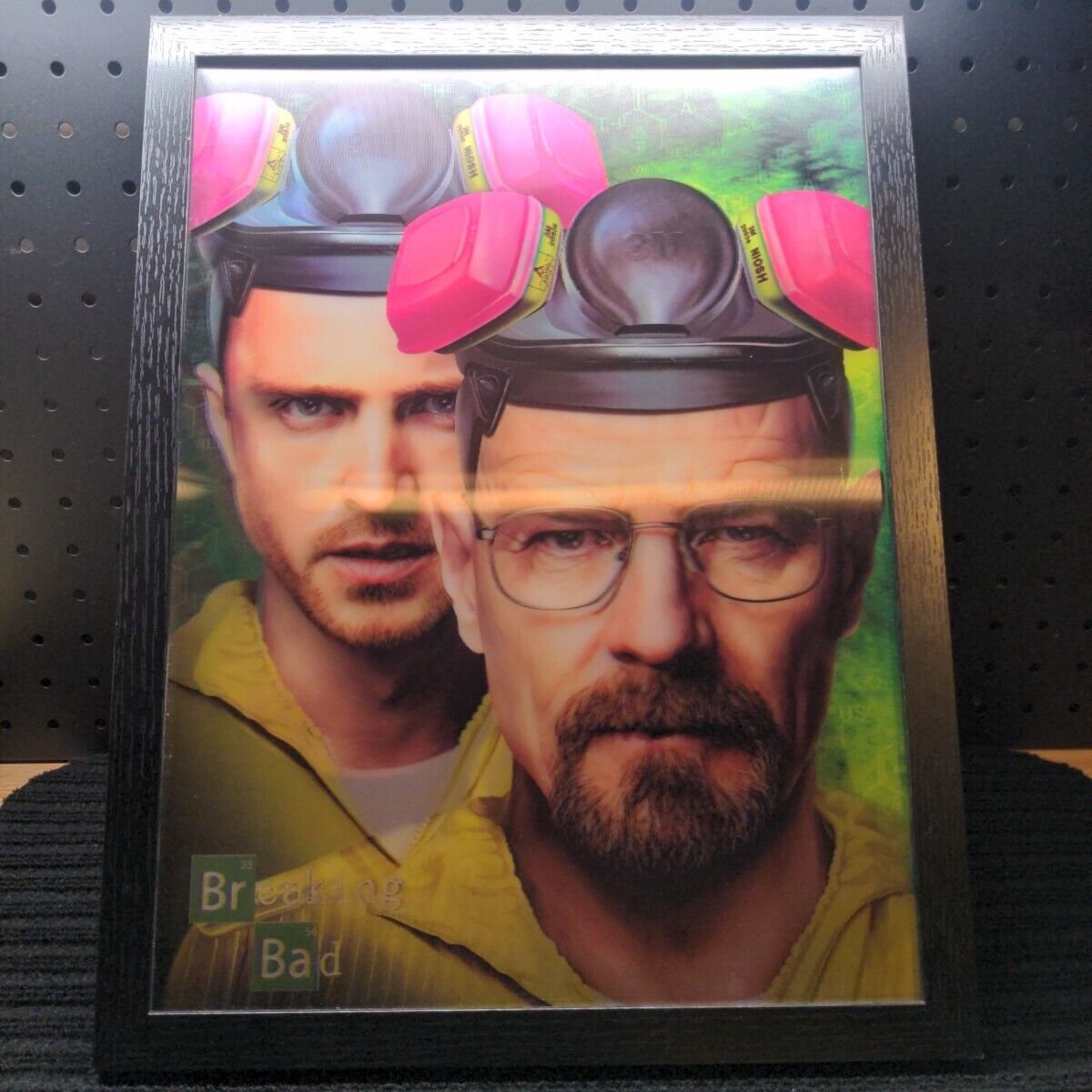 Framed Breaking Bad 3D Holographic Lenticular Poster