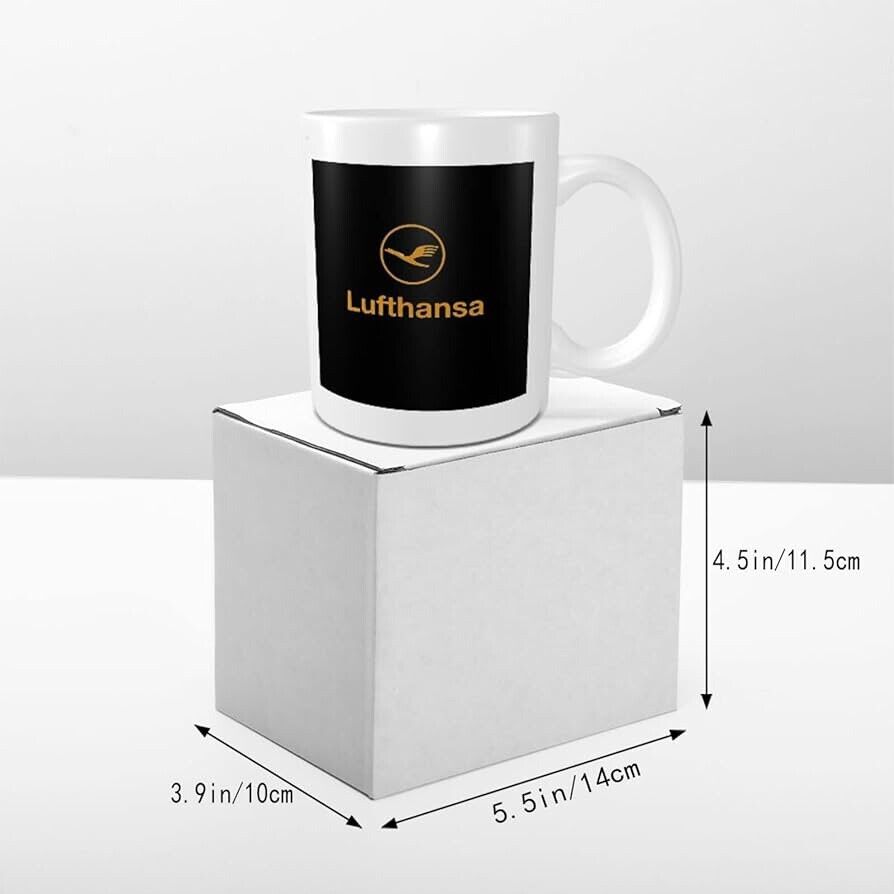 Deutsche Lufthansa AG Airlines Aircraft Tail Tea / Coffee Mug - Aviation Gift
