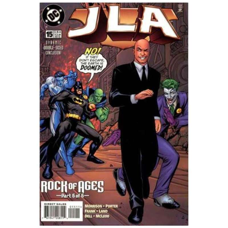 JLA #15 in Near Mint + condition. DC comics [z*
