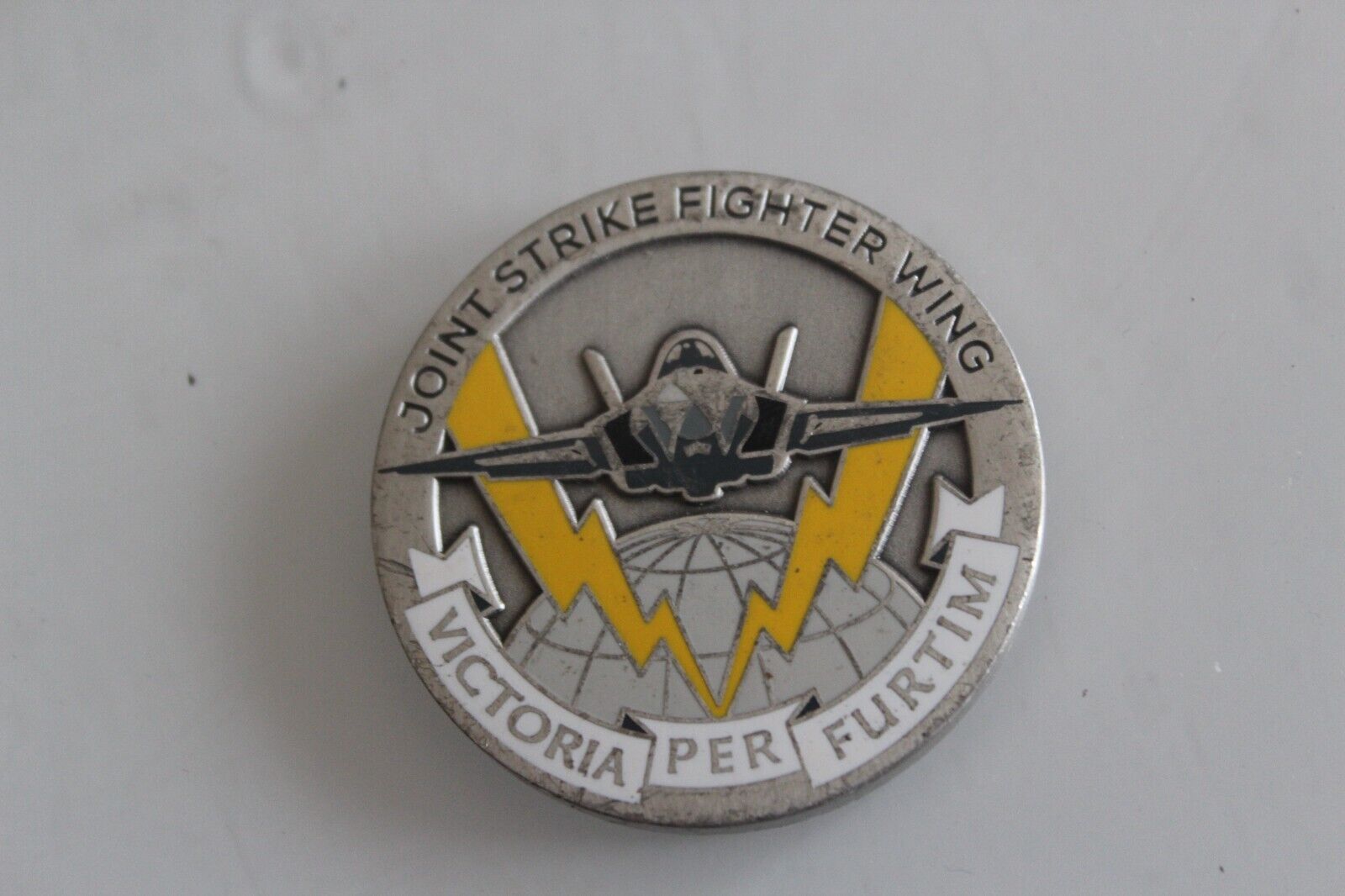 Joint Strike Fighter Wing F-35C Lightning II Challenge Coin