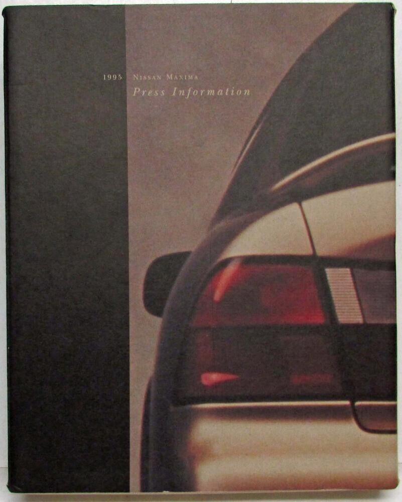1995 Nissan Maxima Media Information Prestige Boxed Press Kit