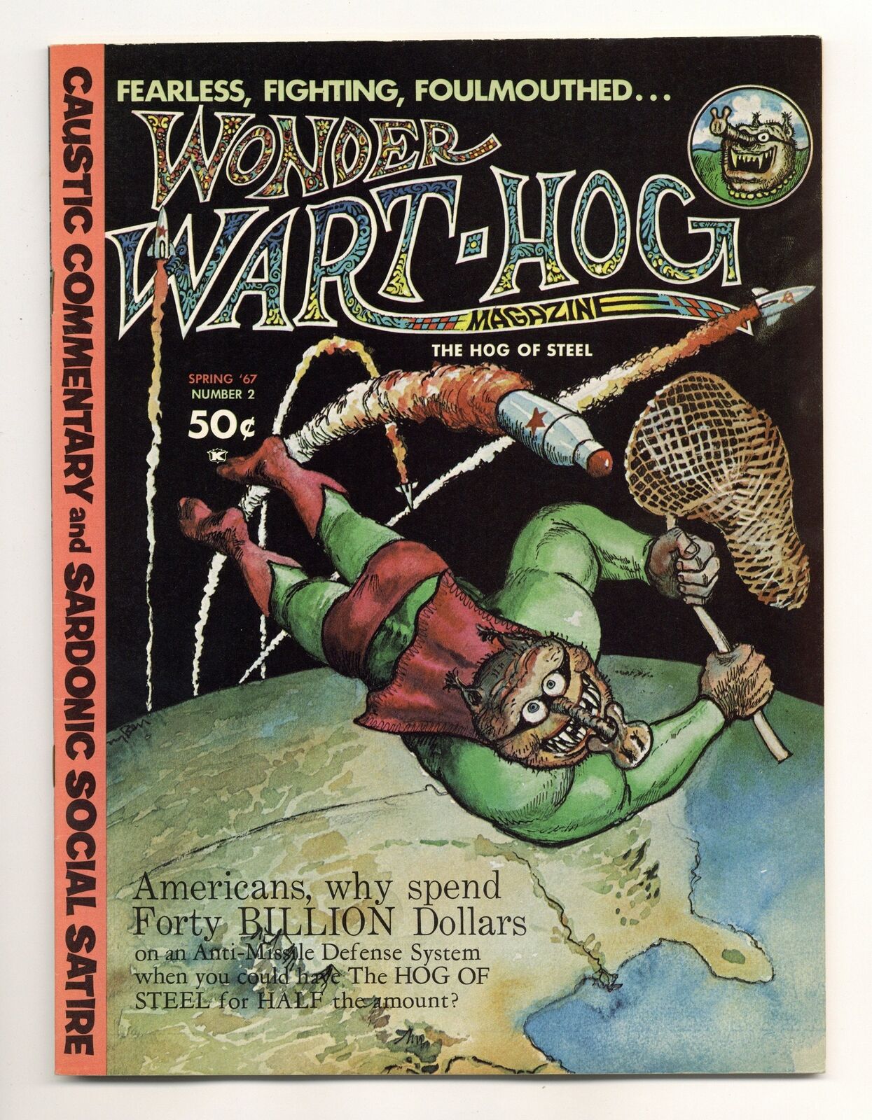 Wonder Wart-Hog Magazine #2 FN 6.0 1967