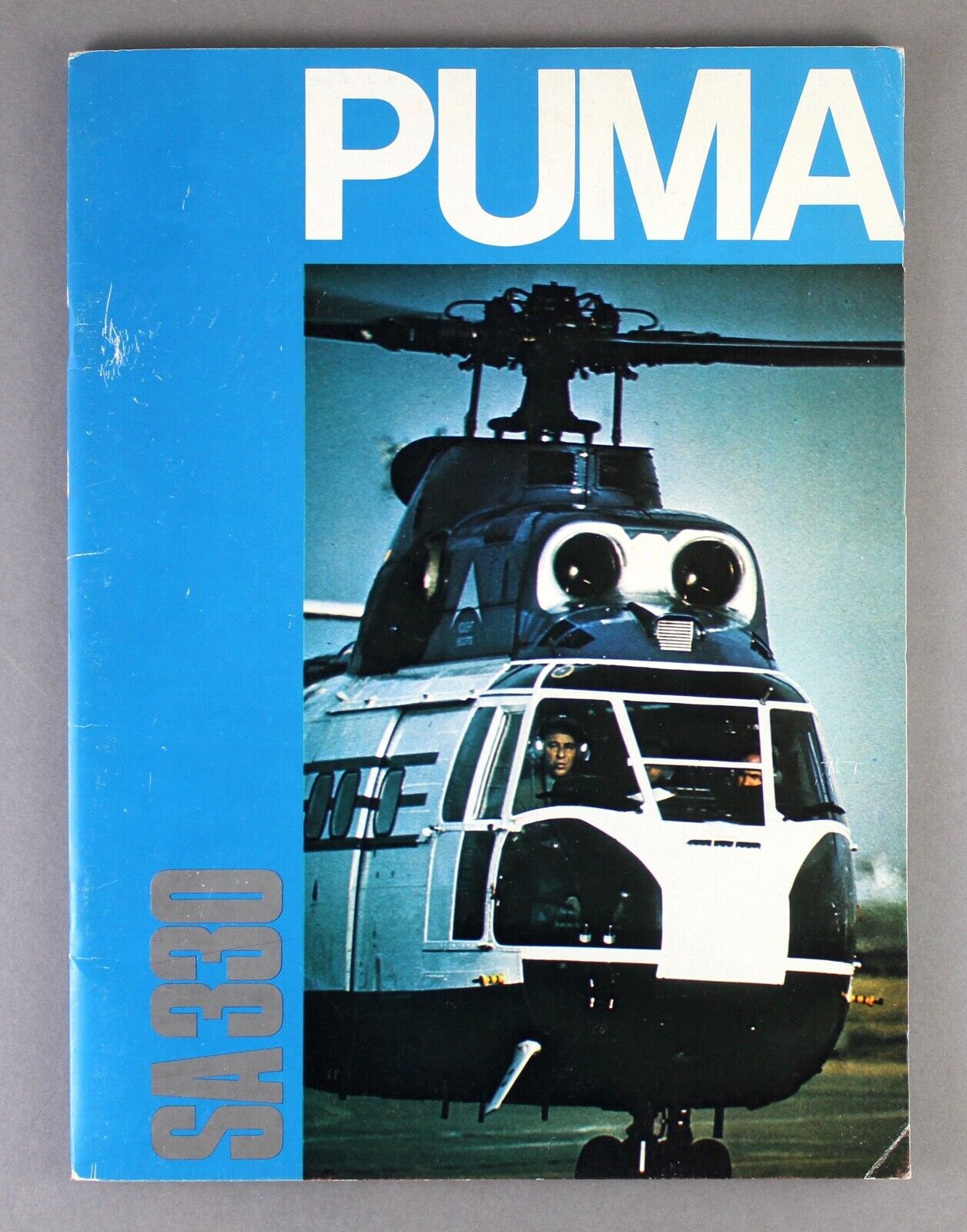 AEROSPATIALE PUMA SA 330 HELICOPTER MANUFACTURERS SALES BROCHURE 1971