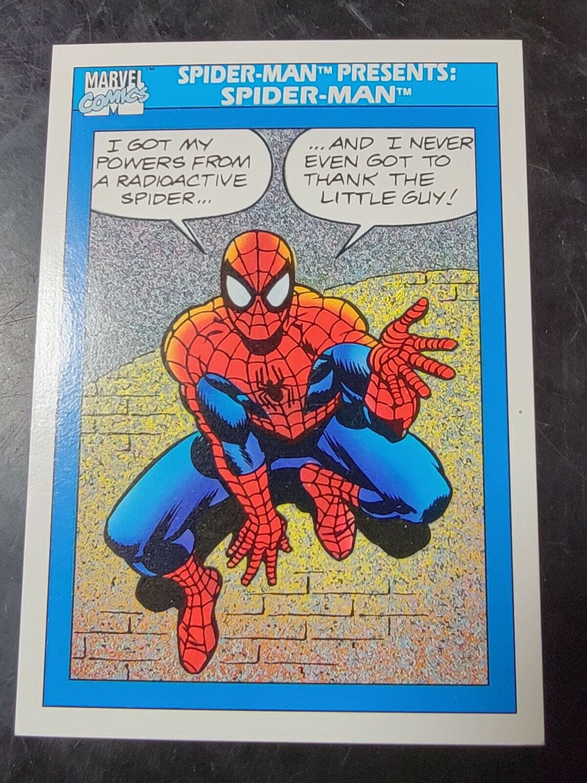 1990 Impel Marvel Comics #149 Spider-Man: Spider-Man *BUY 2 GET 1 FREE*