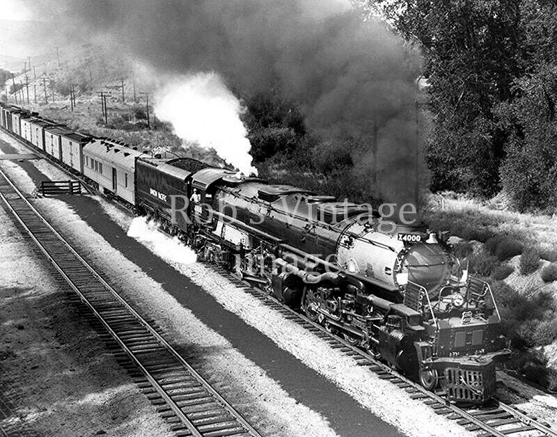 Union Pacific Photo BIG Boy Steam Locomotive 4000 w concist Railroad UP train