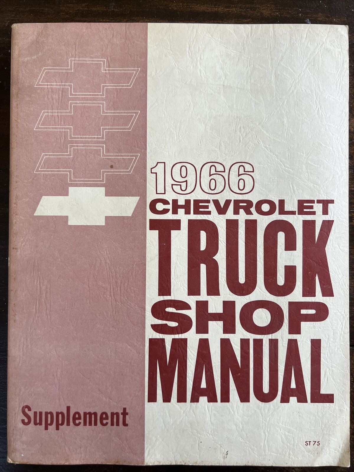 1966 Chevrolet Truck Shop Manual Supplement General Motors Original
