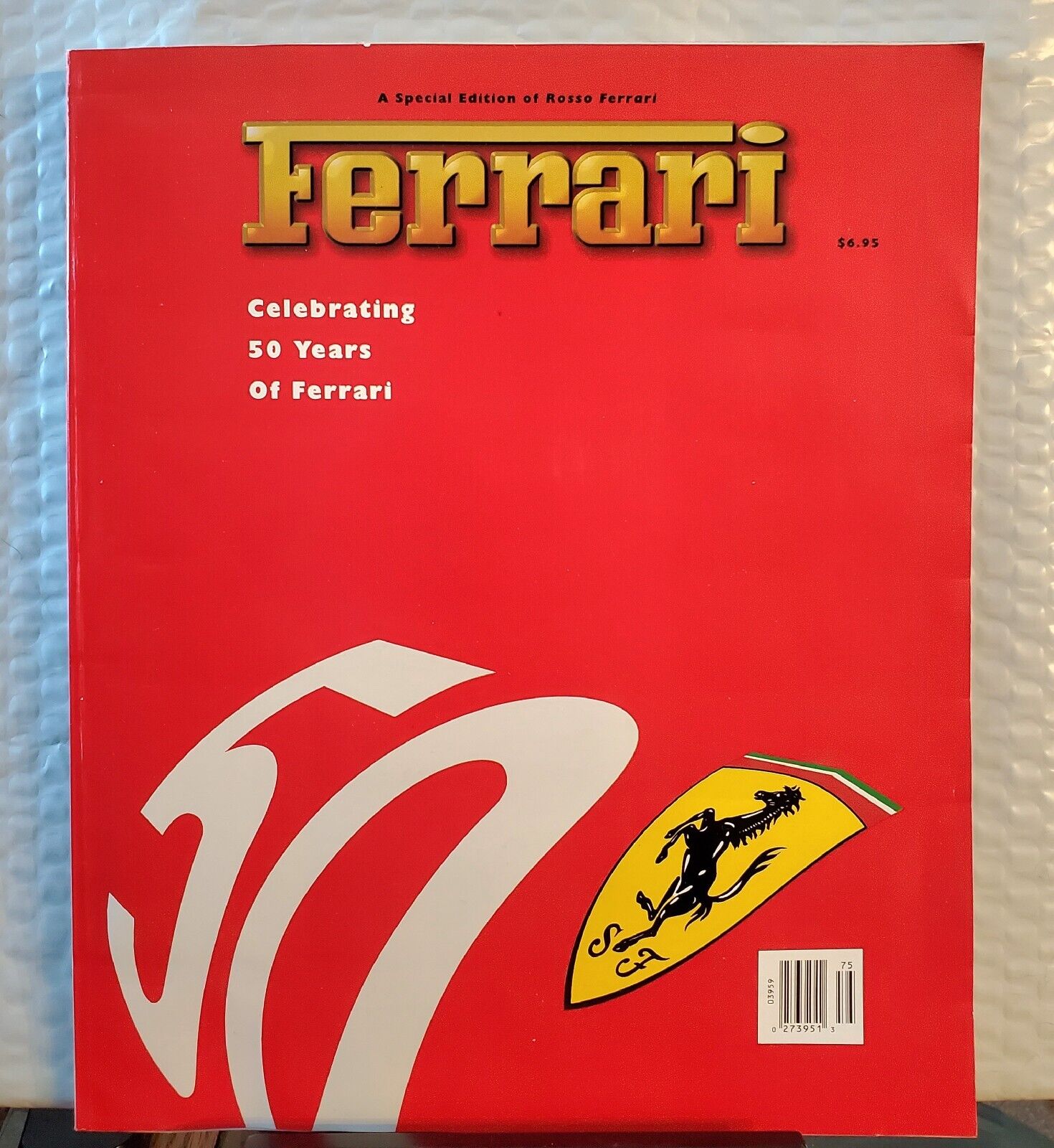 1997 Rosso Ferrari Celebrating 50 Years Anniversary 112pg. Special Ed. Magazine 