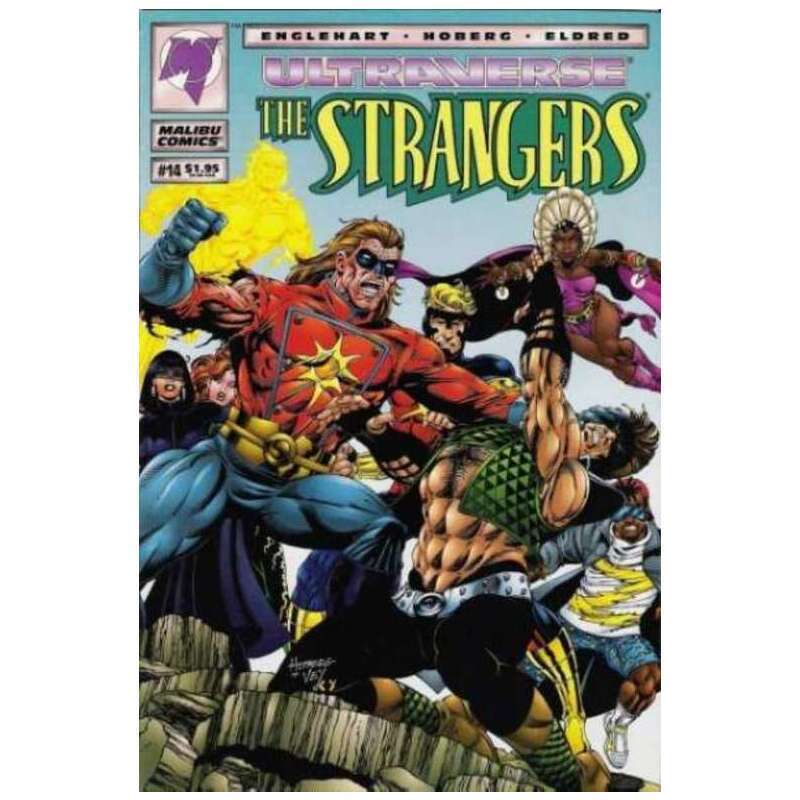 Strangers (1993 series) #14 in Near Mint condition. Malibu comics [x.