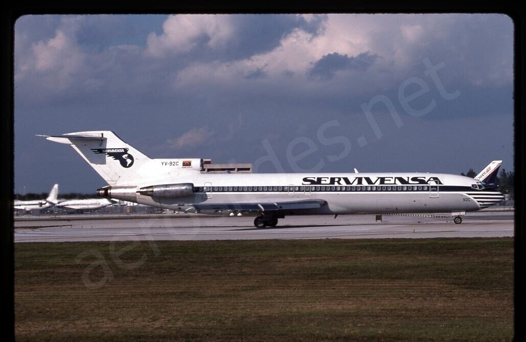 Servivensa Boeing 727-200 YC-92C Feb 99 Kodachrome Slide/Dia A17