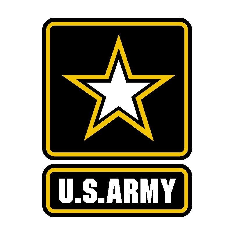 U.S. ARMY (LOT OF 4) HELMET STICKER iPhone STICKER LAPTOP STICKER HARD HAT DECAL