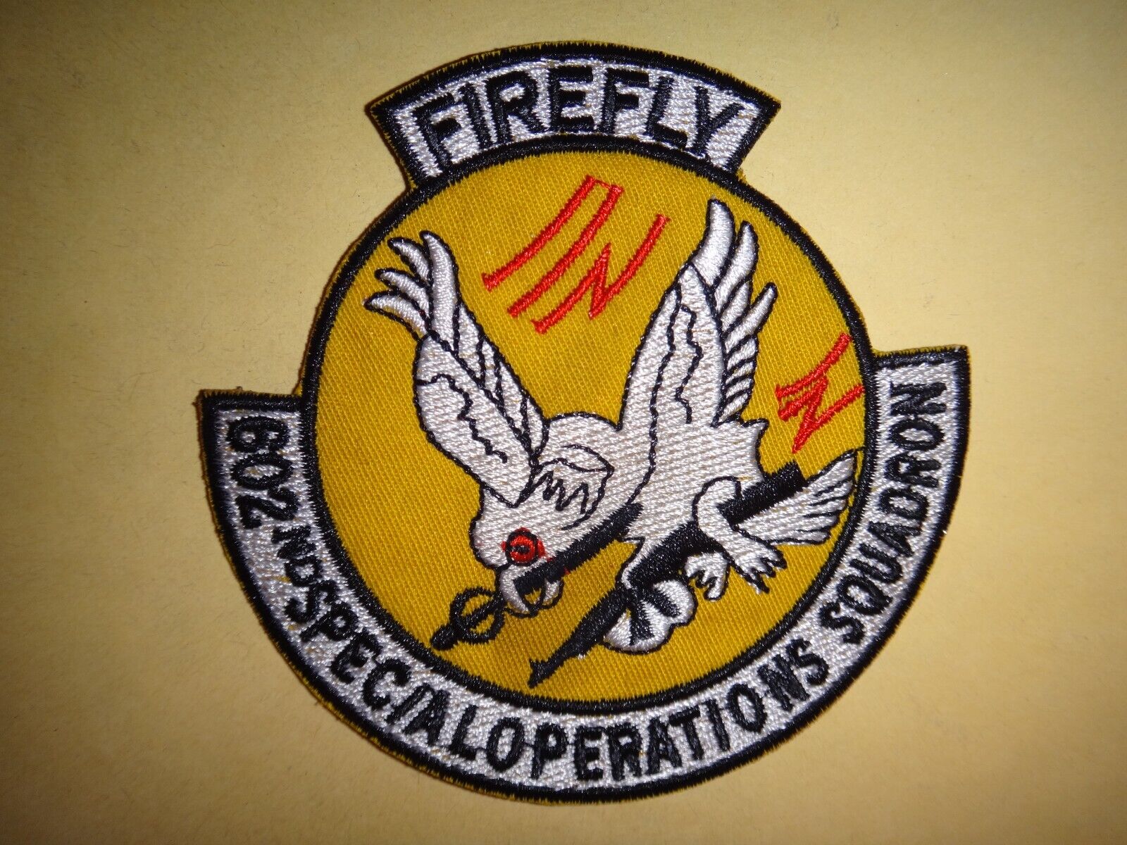 US 602nd SPECIAL OPERATIONS Squadron FIREFLY Vietnam War Patch