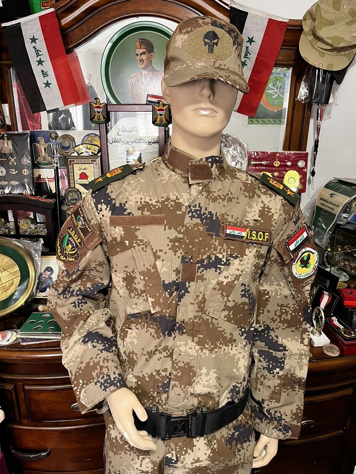 IRAQ-Iraqi Special Operations, Counter Terrorist I.S.O.F Lt Colonel Uniform
