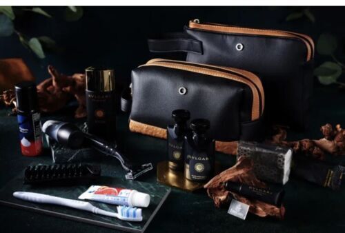 Emirates First Class Bvlgari Amenity Kit For Men Le Gemme Gyan