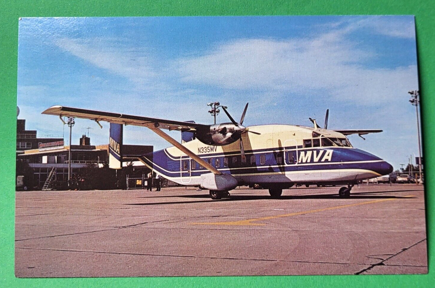 Mississippi Valley Airlines Inc. Shorts SD3-30 Aircraft Chrome Unposted MVA