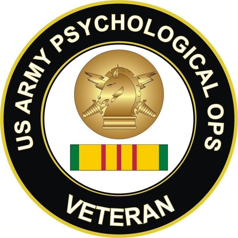 Army Psychological Ops Vietnam Veteran 5.5\
