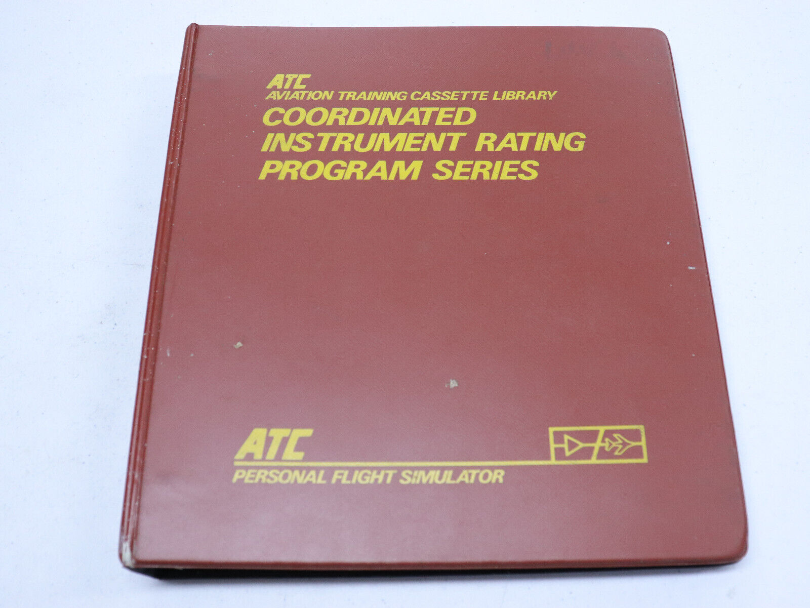 ATC-610 Personal Flight Simulator Aviation Training Cassette Library Tapes 1977