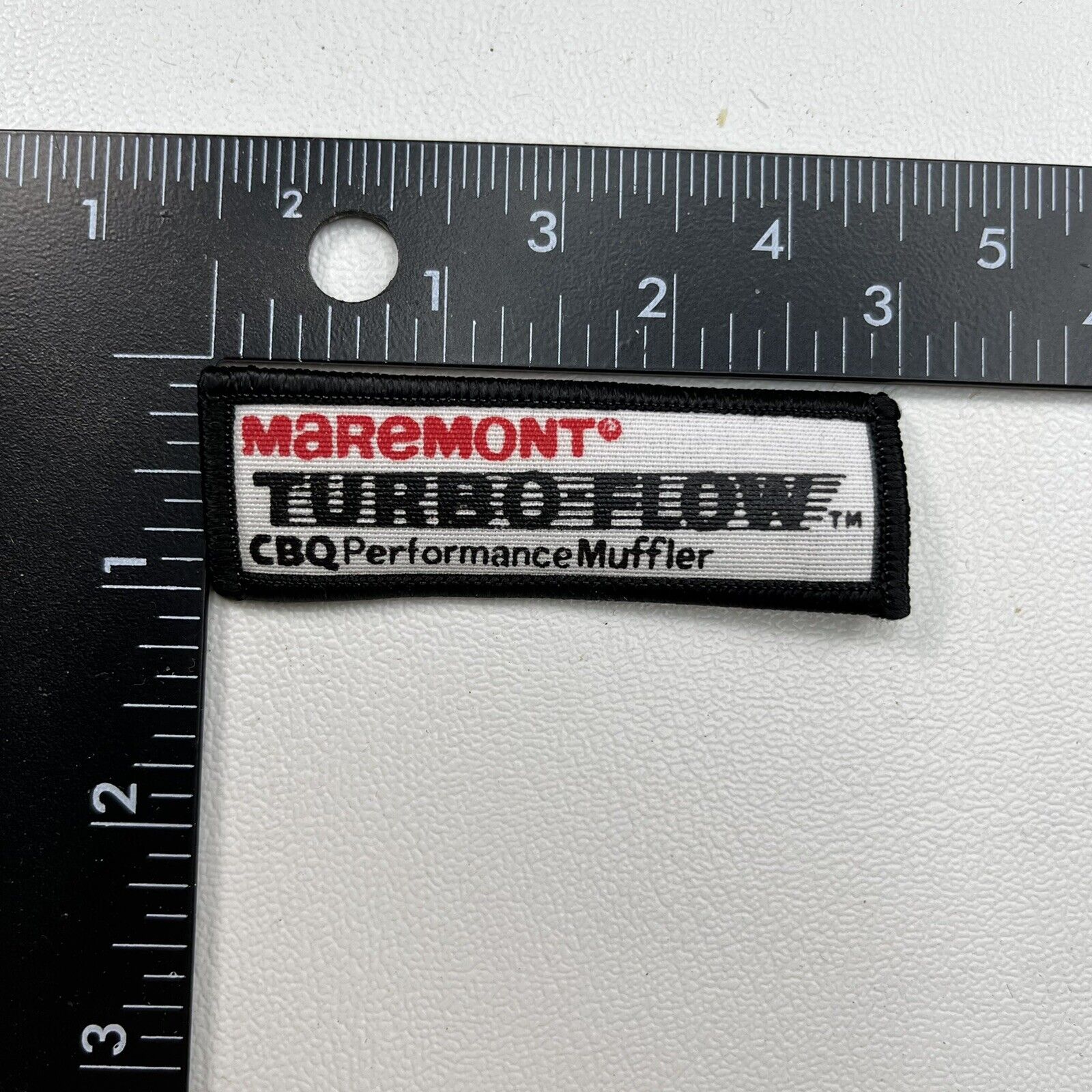 MAREMONT TURBO FLOW CBQ PERFORMANCE MUFFLER Patch C11F