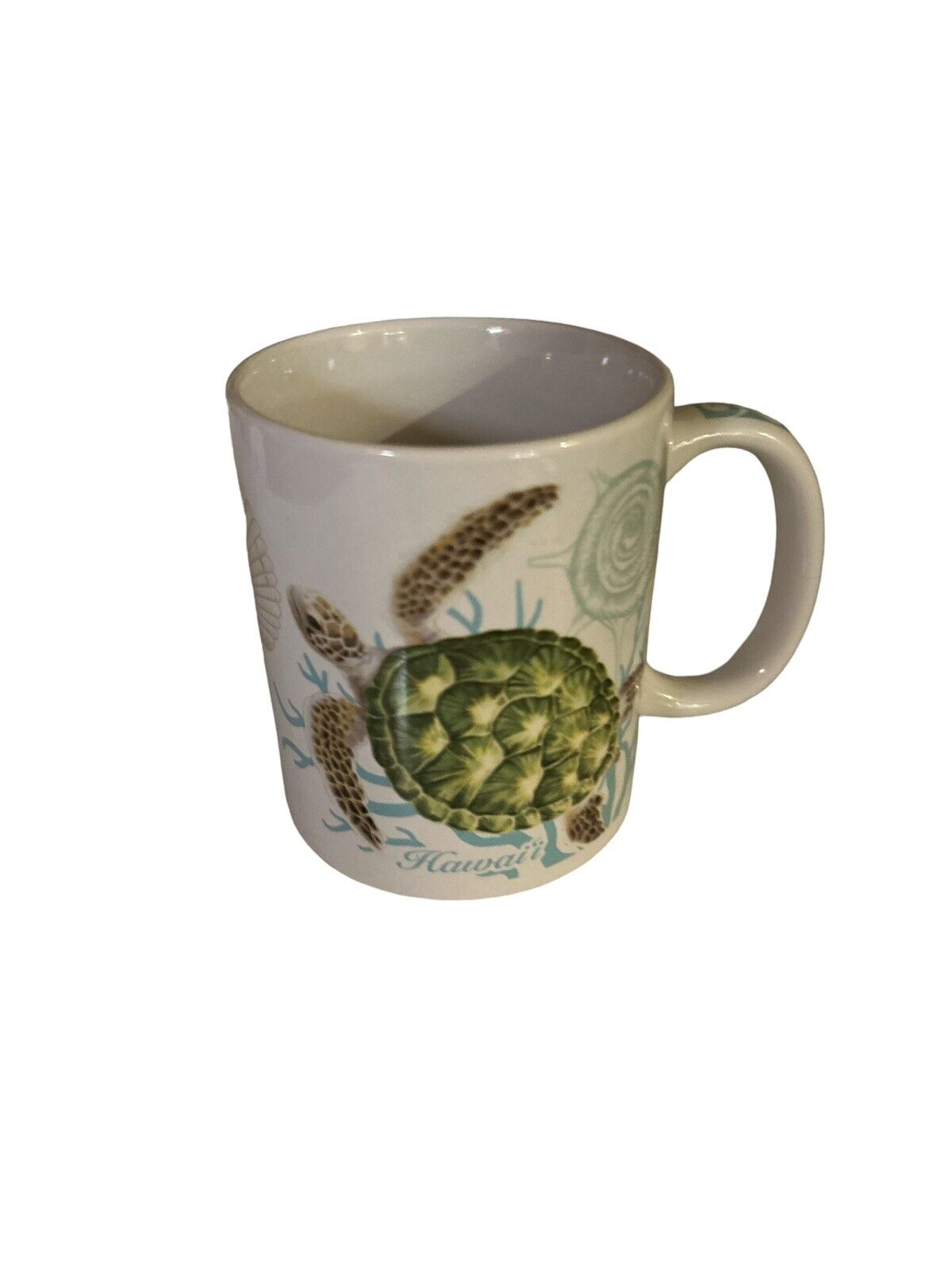 Honu Voyage Sea Turtle Mug Cup Hawaii Souvenir Coffee 2016