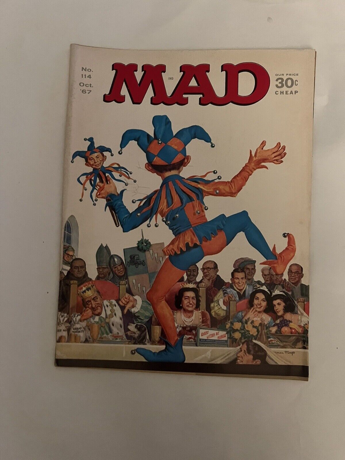 Mad Magazine October 1967  Ex++