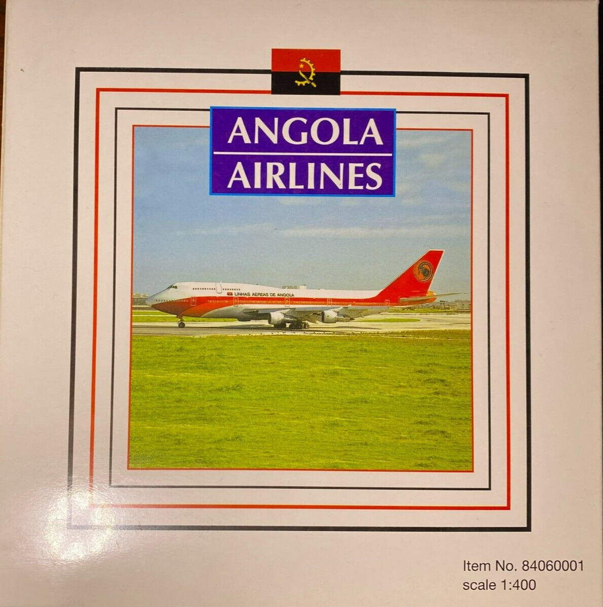 Tucano 1:400 TAAG Angola Airlines B747-312M Reg# D2-TEA