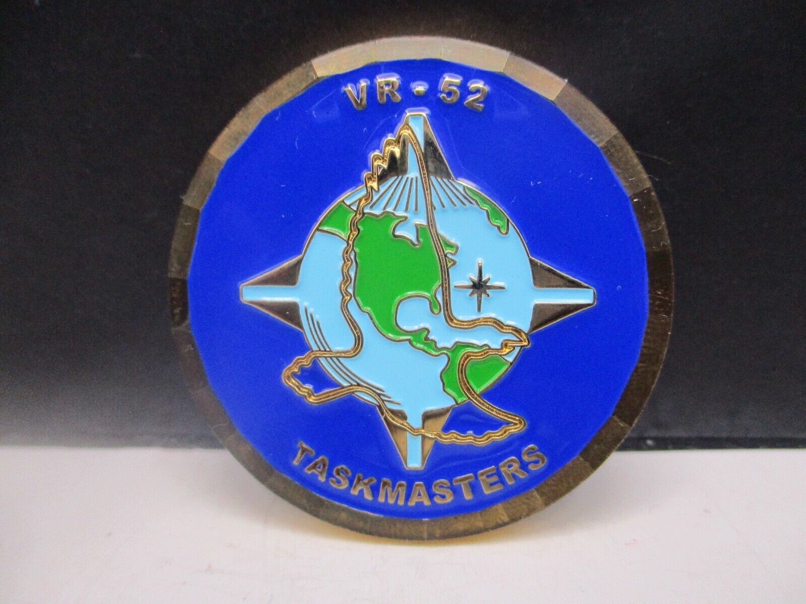 US Navy VR-52 Taskmasters Command Master Chief CMC Challenge Coin / CPO