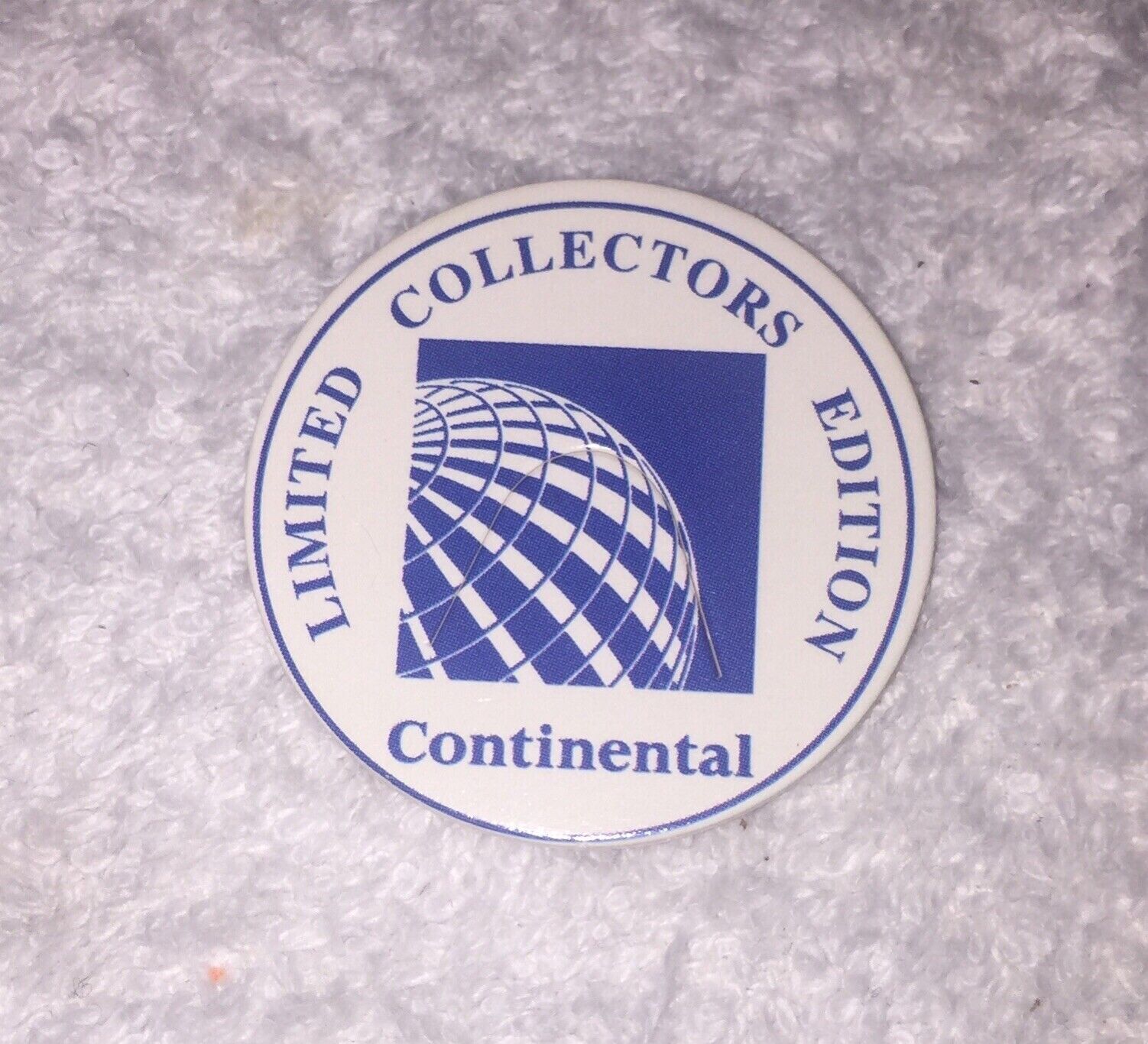 Continental Airlines Limited Collectors Edition Pog Collectible Vintage New