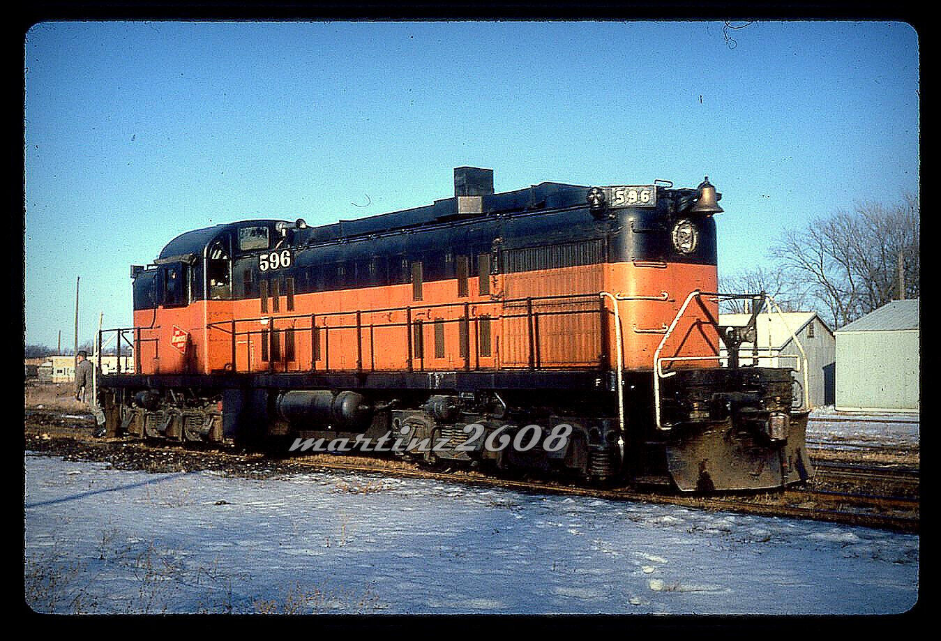 (MZ) DUPE TRAIN SLIDE MILWAUKEE (MILW) 596 ROSTER