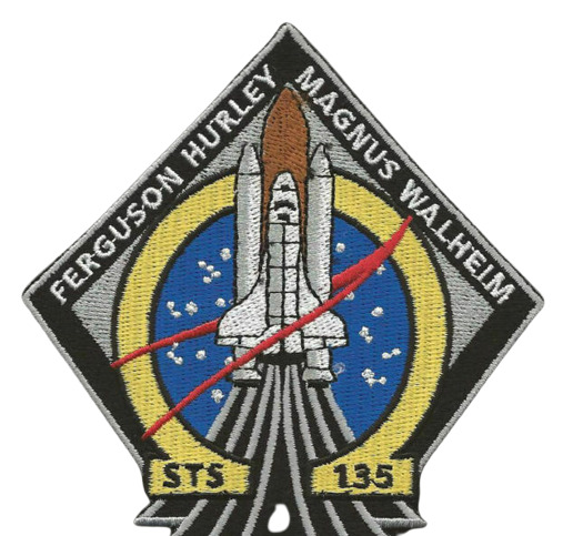 SPECIAL SPACE SHUTTLE ATLANTIS STS-135 FINAL MISSION  NASA COLLECTOR PATCH WOW