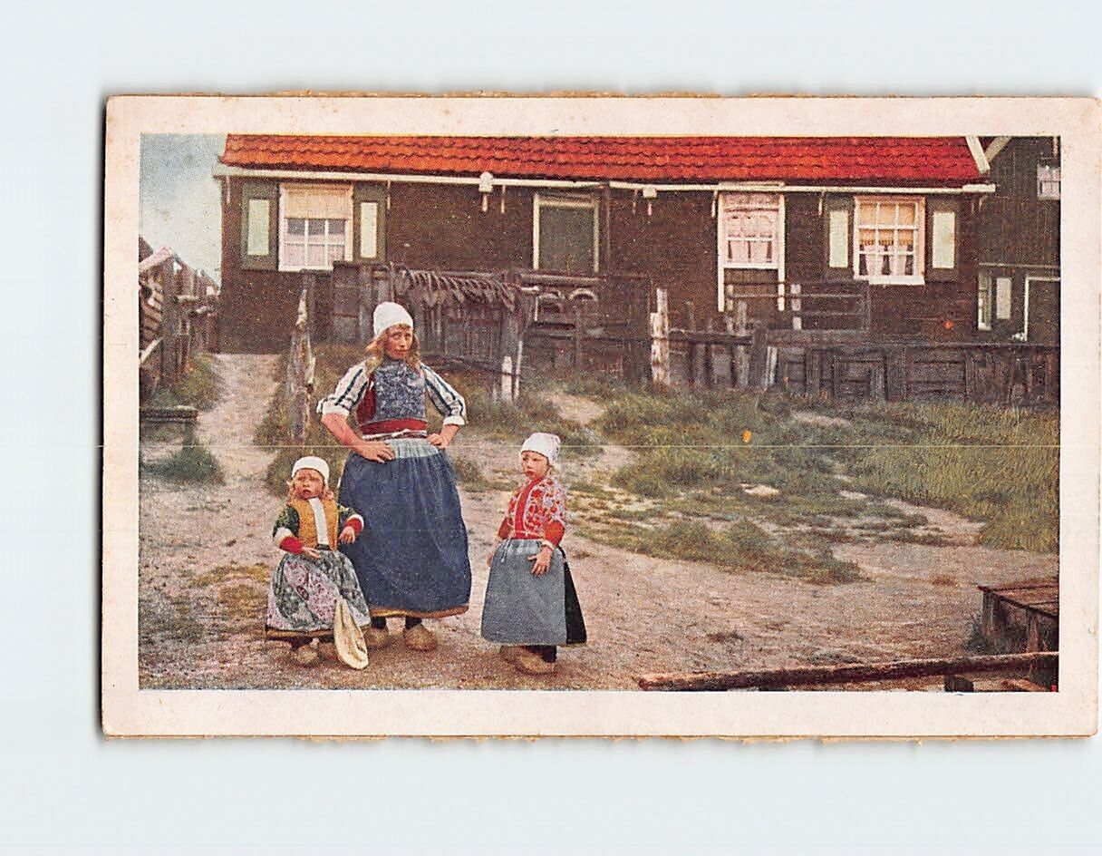 Postcard Marken Netherlands