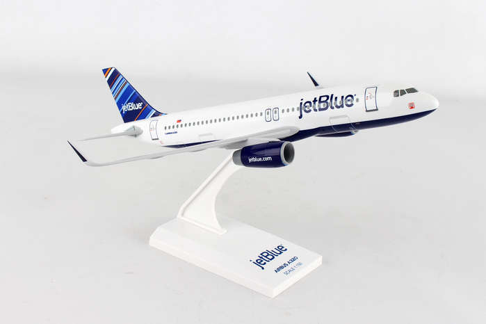 Skymarks Jetblue (Barcode Tail) Airbus A320 1/150 Scale Model with Stand SKR952