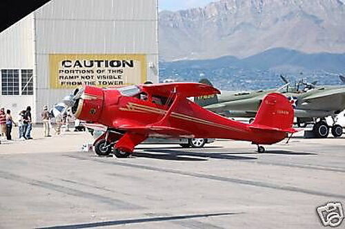 Beech D-17 Staggerwing D17 Wood Airplane Model - BIG - 
