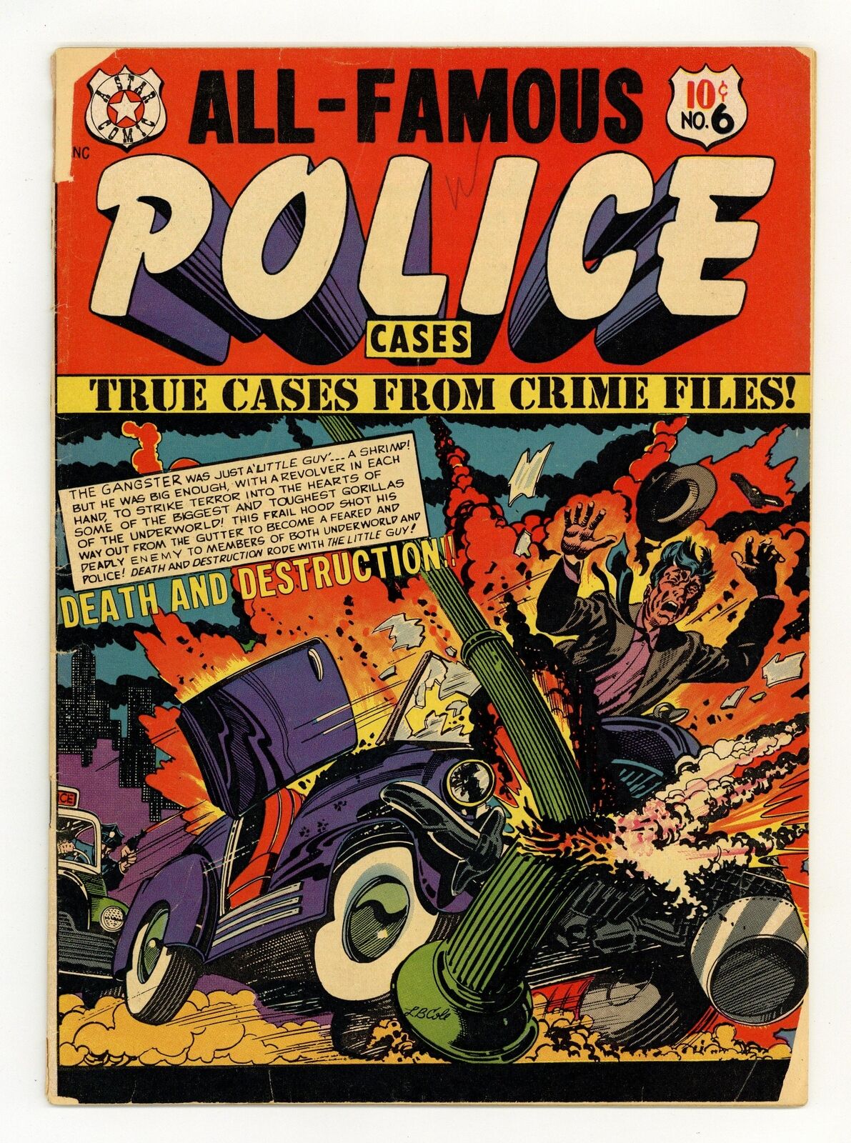 All-Famous Police Cases #6 GD 2.0 1952