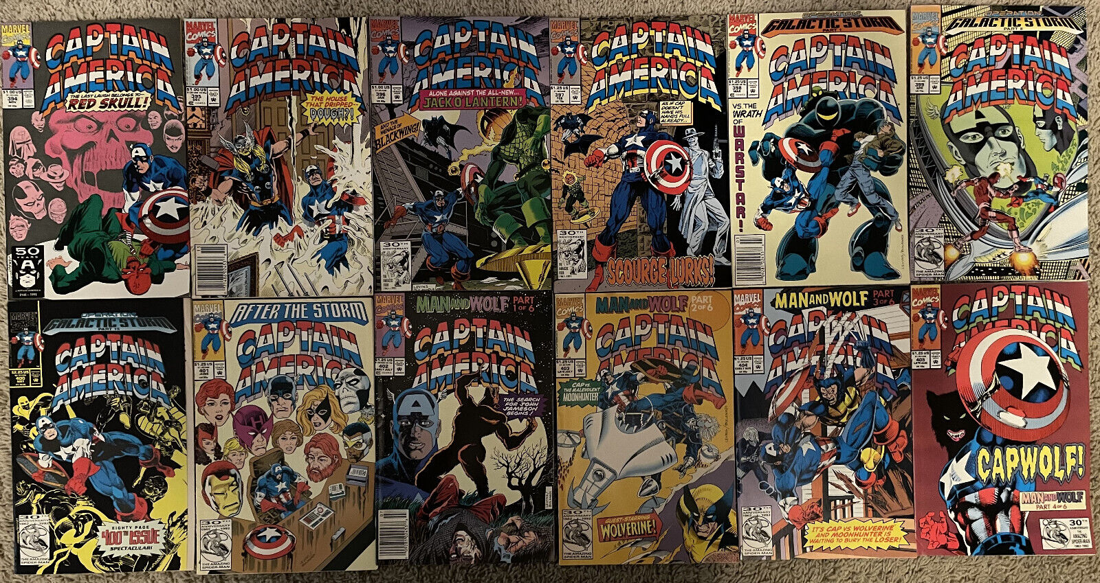 Captain America Lot #17 Marvel comic  series from the 1970s